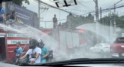 San Juan apologizes over unruly 'wattah, wattah' participants.